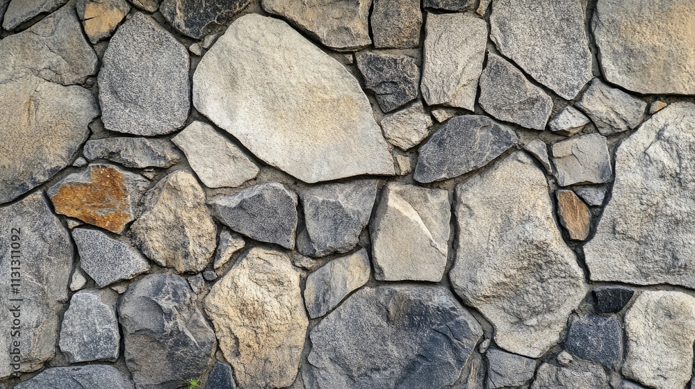 Aufkleber cement wall with intricate patterns created by cracks showcasing unique textures and natural beauty 