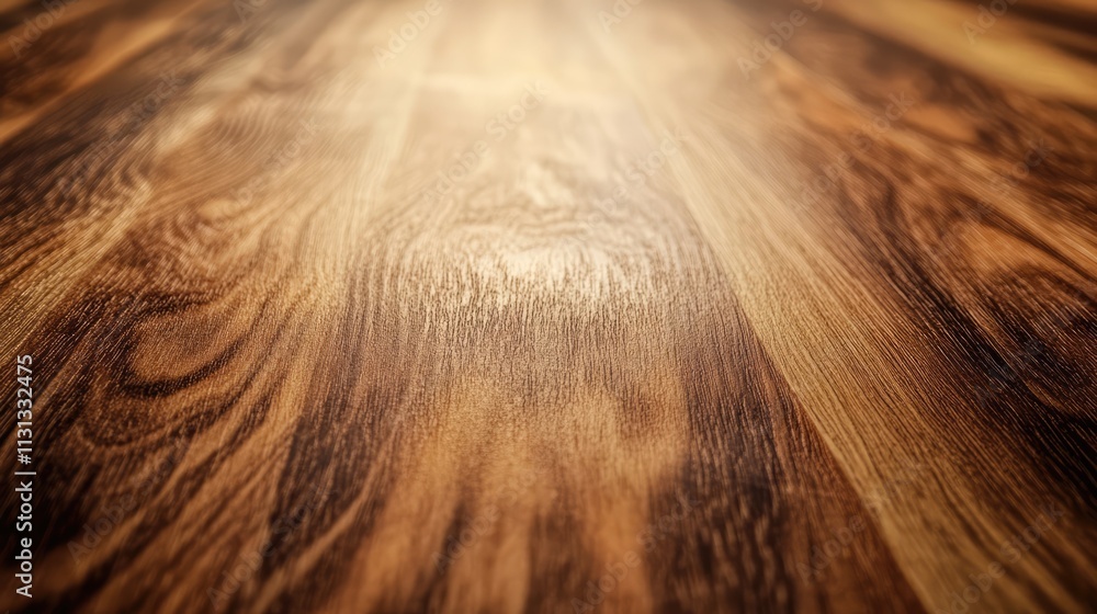 Poster detailed close up of polished wooden surface showcasing rich textures and natural patterns ideal for