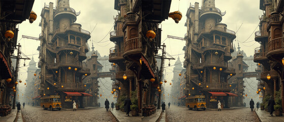 3D SBS Side By Side Stereoscopic Image