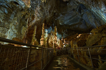 The immense Frasassi caves in Italy, a world heritage site seen in 2024