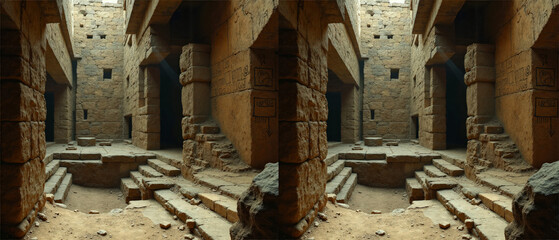 3D SBS Side By Side Stereoscopic Image