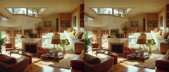 3D SBS Side By Side Stereoscopic Image