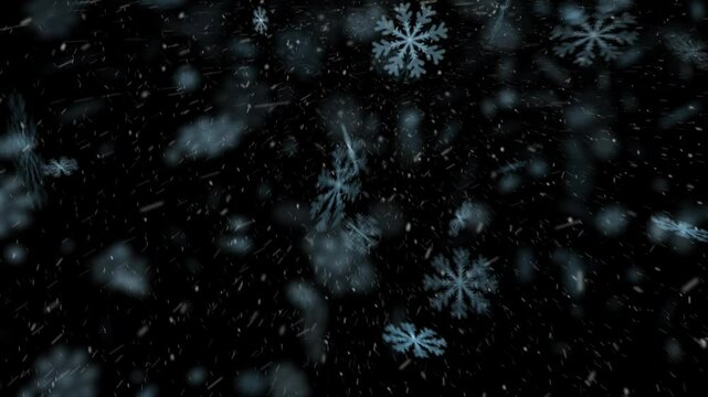 Celebration Snowflakes for alpha channel
