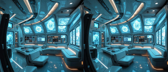 3D SBS Side By Side Stereoscopic Image