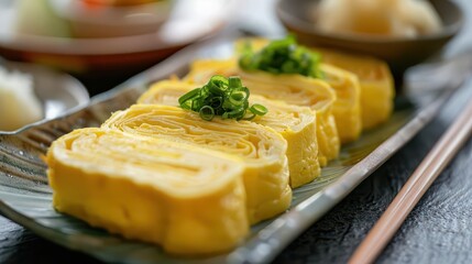 French Fines Herbes Quiche. Culinary Delight concept