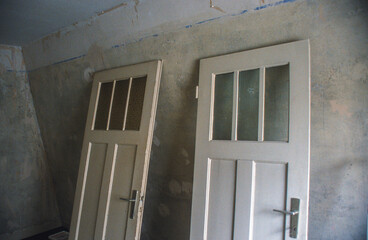 DIY renovation work inside a house or flat