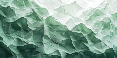 Fototapeta premium Green and White Background Close-Up