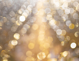 Obraz premium イルミネーションの玉ぼけ。AI生成画像。