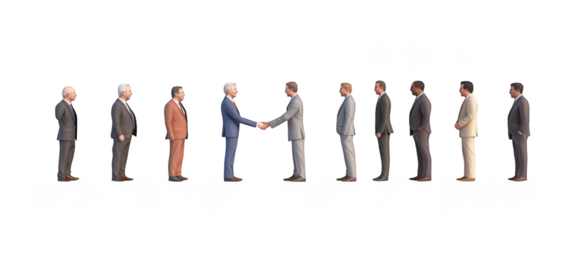 group of business people