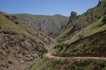 road in the mountains
