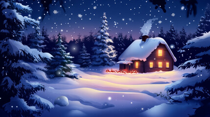 Celebrate Christmas festival decoration in december. Christmas celebration atmosphere. x mas backgroud with copyspace for text