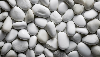white stones background