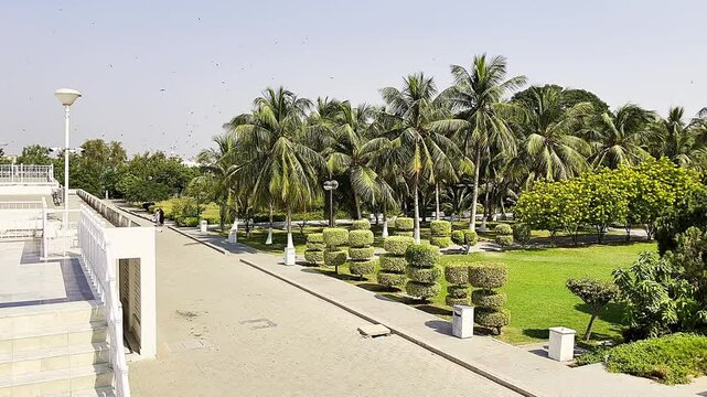 Founder of Pakistan Quaid e Azam Mizar and Park in Karachi