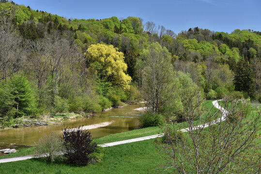 Fr&uuml;hling an der Mangfall