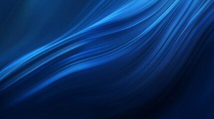 Fototapeta premium Abstract Blue Swirl Digital Art Composition with Dynamic Lines and Deep Hues
