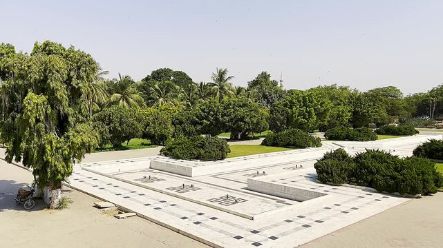 Founder of Pakistan Quaid e Azam Mizar and Park in Karachi