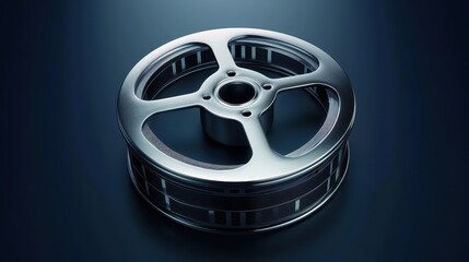 Obraz premium Futuristic Automotive Wheel. Innovative design concept