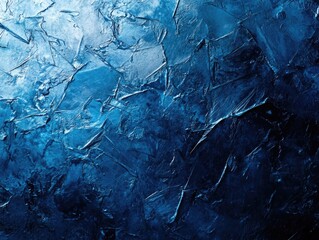 Obraz premium Close-up blue paint