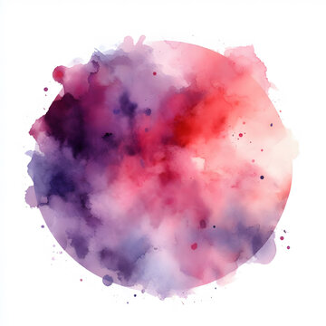 Watercolor Splash with gradient effect Bright colorful watercolor grunge