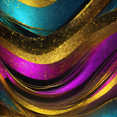 Abstract Expressionism: A Visual Symphony of Color and Form,Digital Dreamscape: Exploring the Unconscious Mind,Golden Veins: A Journey Through the Earth's Core, Neon Nebula: A Celestial Dance of Light