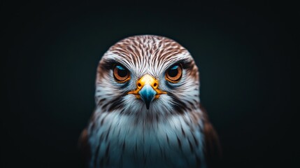 Fototapeta premium Close-Up of a Majestic Bird of Prey