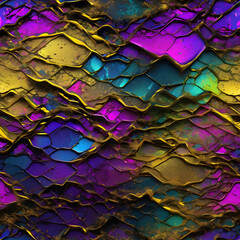 Abstract Expressionism: A Visual Symphony of Color and Form,Digital Dreamscape: Exploring the Unconscious Mind,Golden Veins: A Journey Through the Earth's Core, Neon Nebula: A Celestial Dance of Light