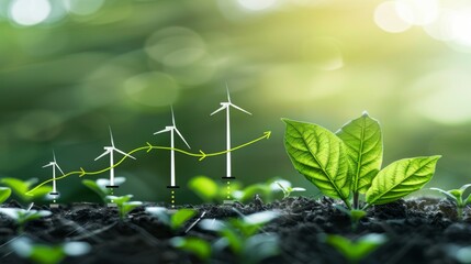 Conceptual image depicting the rise in energy prices, highlighting the increasing costs of energy and the shift towards sustainable alternatives and renewable resources to combat these challenges