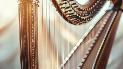 Obraz premium Grandeur in Harmony. Luxurious classical staircase featuring intricate woodwork details