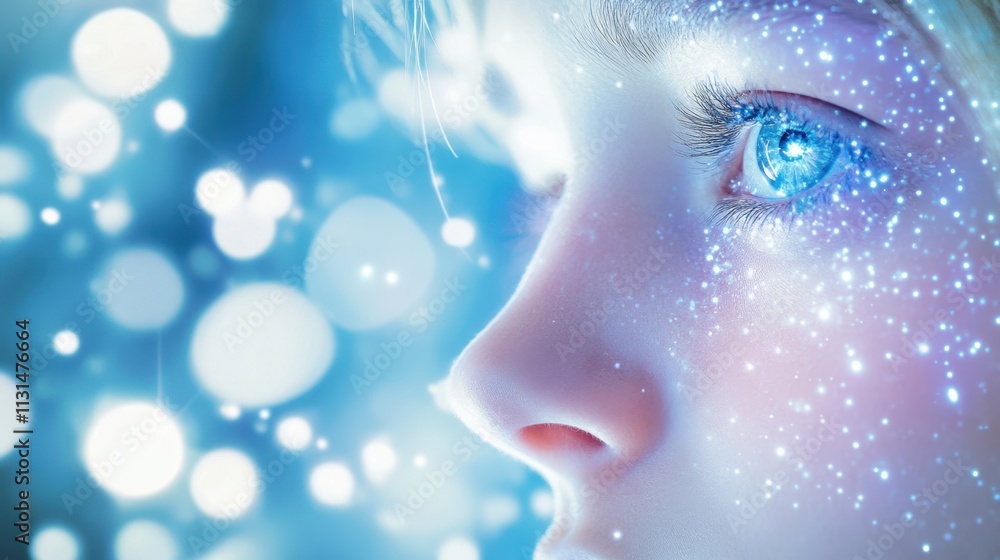 Poster discovering the universe within: a journey of astral awakening and inner exploration