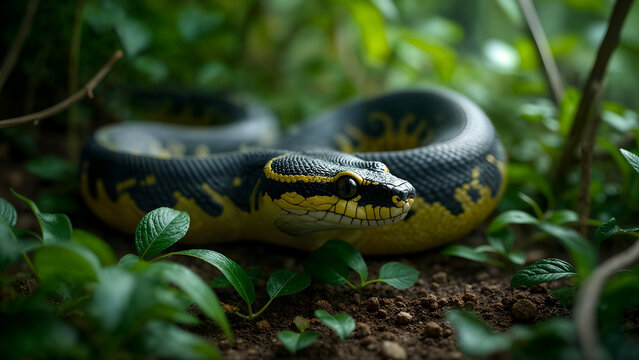 Python in Dense Jungle
