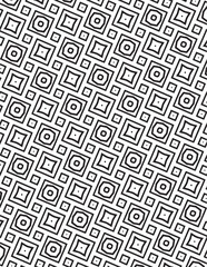 Geometric Coloring Pattern Black Lineart