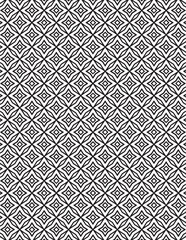 Geometric Coloring Pattern Black Lineart