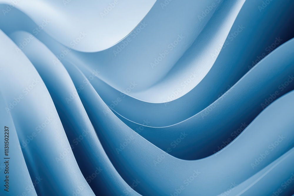 Poster a close-up shot of a blue and white background, ideal for use in design projects where a clean and s