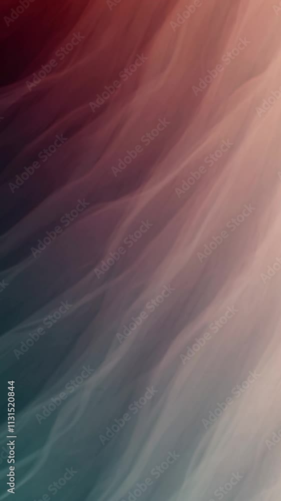 Poster abstract visual patterns created with a blend of colors and soft flowing lines in a harmonious desig
