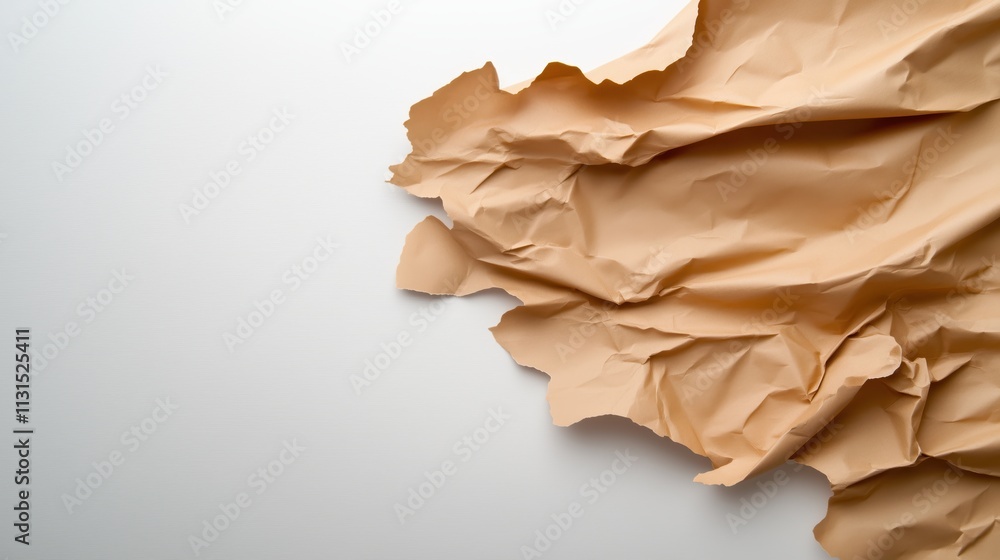Poster smooth brown paper texture on a light background creating a subtle and elegant visual effect