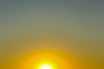 Fototapeta premium orange sky background