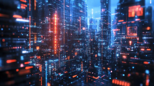 futuristic Cyber Monday sale banner