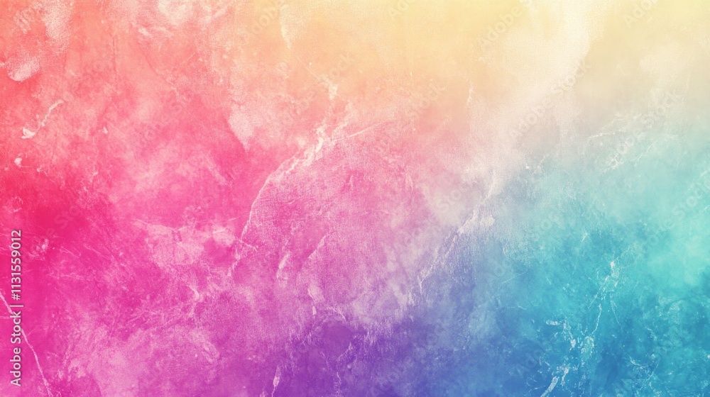Poster beautiful color gradient background with noise. abstract pastel holographic blurred grainy gradient 