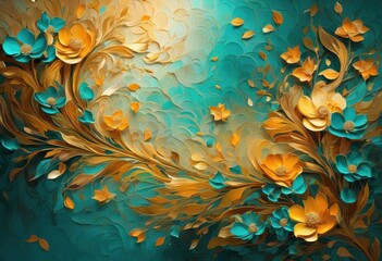 colorful blossoms dynamic abstract backdrops perfect eye catching home decor enhancements, blooms, flowers, petals, colors, backgrounds, design