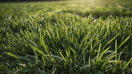 Obraz premium green grass background