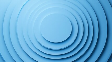 Fototapeta premium Circle abstract background. Blue gradient circular shape elements. Minimalist geometric pattern. Modern design. Suit for presentation, brochure, 