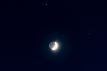 moon and stars