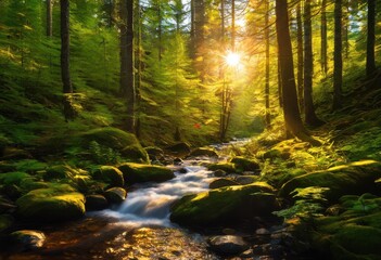 Obraz premium essential adventure gear displayed fun filled family excursions wonders, backpack, camping, hiking, equipment, exploration, journey, nature, travel, outdoor