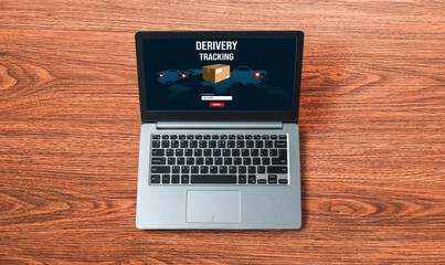 Delivery tracking system for e-commerce and modish online business to timely goods transportation...