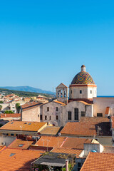 Fototapeta premium San Michele church in Alghero, Sardinia, Italy.