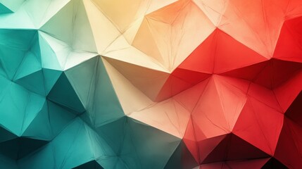 Fototapeta premium Geometric shape recolorable