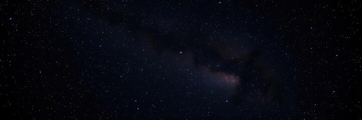 Fototapeta premium Night sky with countless sparkling stars on dark background, stars, milky way, black