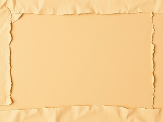 Fototapeta premium Recycled paper texture background banner with natural fibers and rough edges, background, textured, paper