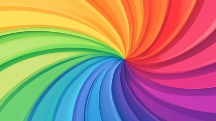 Naklejka premium Vibrant radial abstract backgrounds featuring swirling patterns of vivid colors, including gradients of red, yellow, blue, and more, creating dynamic and eye-catching compositions.