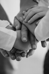 Unity, teamwork, support, togetherness, connection, hands, trust, collaboration, harmony,...
